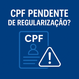 IMPOSTO DE RENDA CONTABILIDADE CPF PENDENTE DE REGULARIZAÇÃO